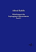 Mitteilungen des Septuaginta-Unternehmens