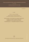 Untersuchungen auf dem Gebiet der praktischen Mathematik und damit verwandter Fragen der Geometrie