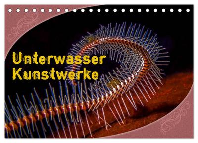 Unterwasser Kunstwerke (Tischkalender 2026 DIN A5 quer), CALVENDO Monatskalender