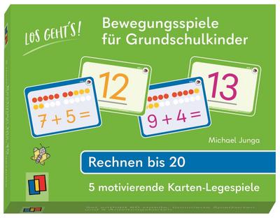 Los geht’s! Bewegungsspiele für Grundschulkinder - Rechnen bis 20