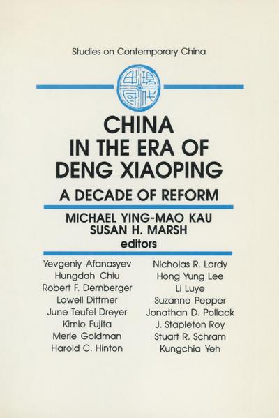 China in the Era of Deng Xiaoping