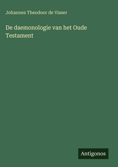 De daemonologie van het Oude Testament