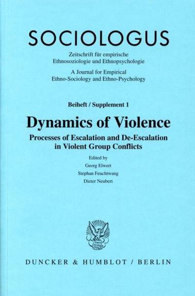 Dynamics of Violence.