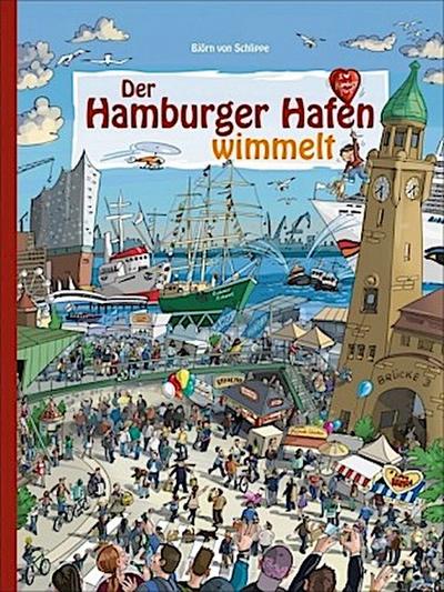 Der Hamburger Hafen wimmelt