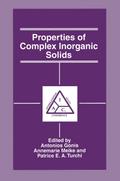 Properties of Complex Inorganic Solids