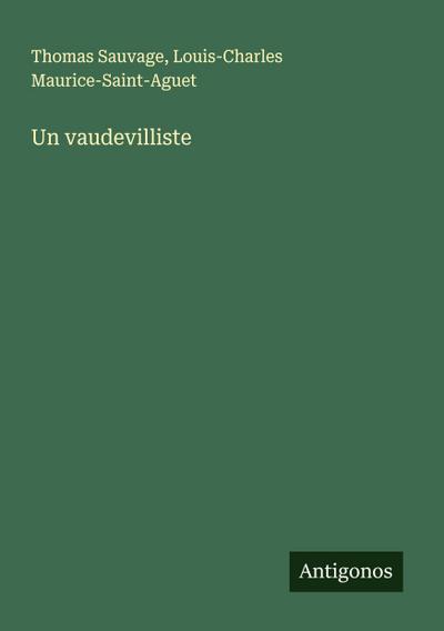 Un vaudevilliste