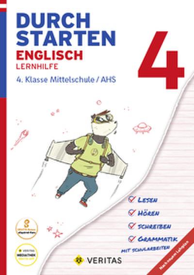 Durchstarten 4. Klasse - Englisch Mittelschule/AHS - Lernhilfe mit herausnehmbares Lösungsheft