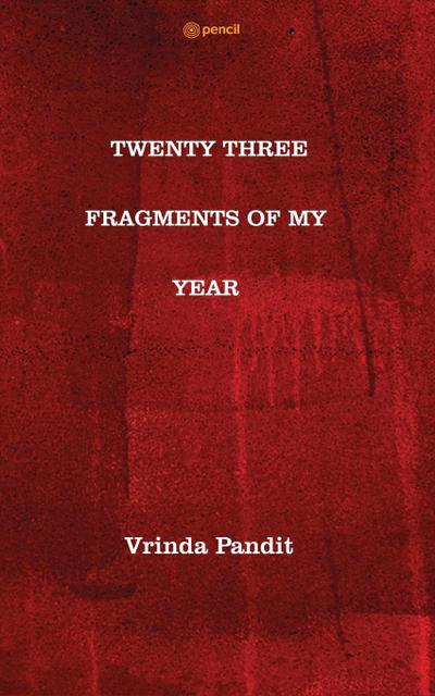 TWENTY THREE FRAGMENTS OF MY YEAR