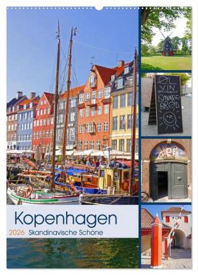 Kopenhagen. Skandinavische Schöne (Wandkalender 2026 DIN A2 hoch), CALVENDO Monatskalender