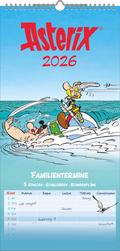 Asterix 2026 Familienplaner - Familien-Timer - Termin-Planer - Kids - Kinder-Kalender - Familien-Kalender - 22x45