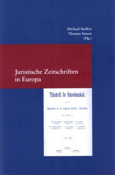 Juristische Zeitschriften in Europa