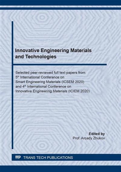 Innovative Engineering Materials and Technologies