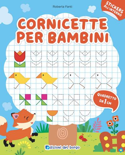 Cornicette per bambini. Quadretto da 1 cm. Con adesivi