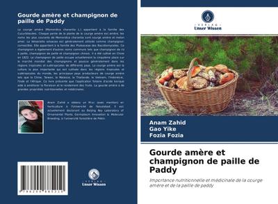 Gourde amère et champignon de paille de Paddy