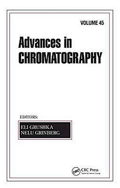 Grushka, E: Advances in Chromatography