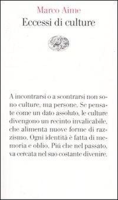 Eccessi di culture
