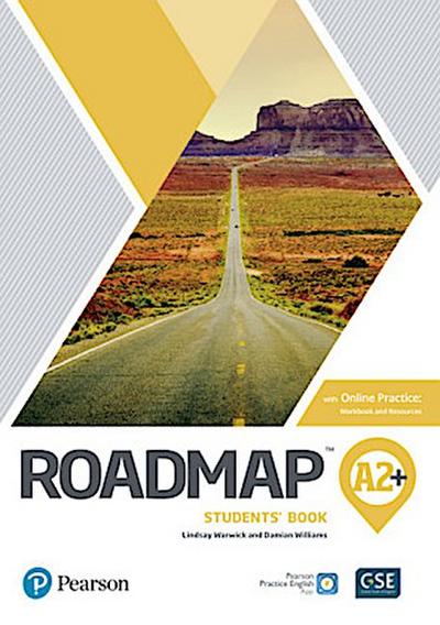 Roadmap A2+ Students’ Book with Online Practice, Digital Resources & App Pack, m. 1 Beilage, m. 1 Online-Zugang; .