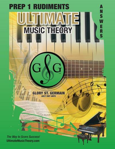 Prep 1 Rudiments Ultimate Music Theory Theory Answer Book