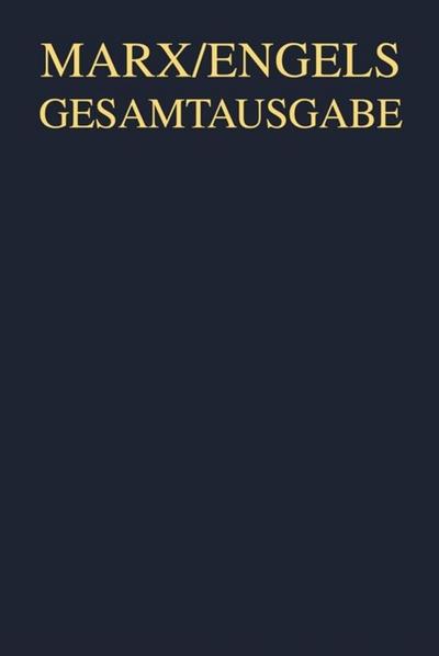 Ökonomische Manuskripte 1857/58 / Karl Marx Apparat