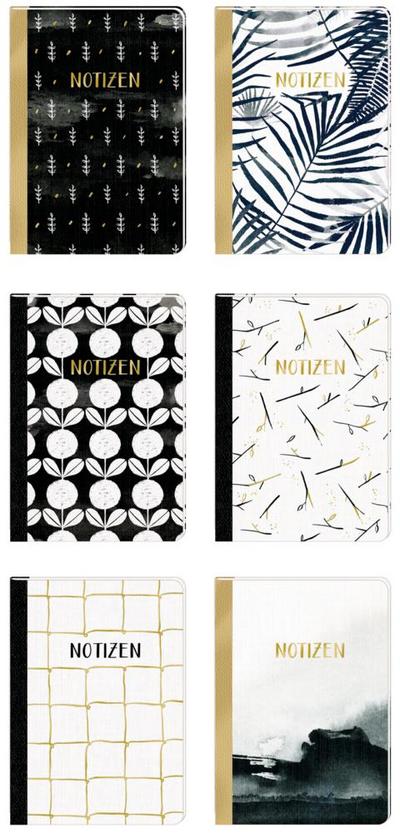 Notizhefte - All about black & white - DIN A5 