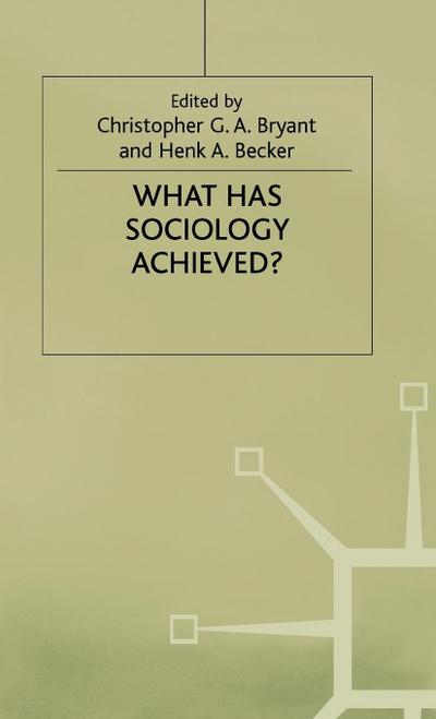 What Has Sociology Achieved?