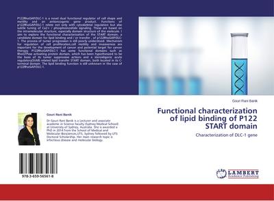 Functional characterization of lipid binding of P122 START domain
