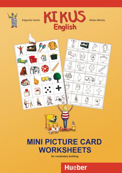 KIKUS Englisch: for vocabulary building.English as a foreign language / Mini Picture Card Worksheets