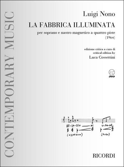 La fabbrica illuminata (+DVD) für Sopranund Tonband