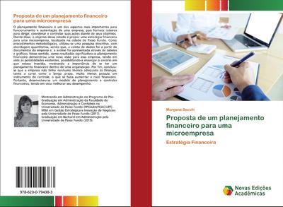 Proposta de um planejamento financeiro para uma microempresa