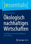 Ökologisch nachhaltiges Wirtschaften