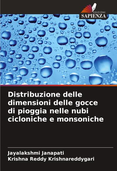Distribuzione delle dimensioni delle gocce di pioggia nelle nubi cicloniche e monsoniche