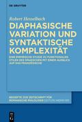 Diaphasische Variation und syntaktische Komplexitä