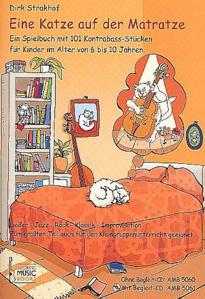 Eine Katze auf der Matratze