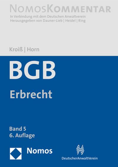 Bürgerliches Gesetzbuch/BGB 5 - Erbrecht