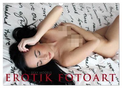 Erotik Fotoart Sexy Models (Wandkalender 2026 DIN A3 quer), CALVENDO Monatskalender