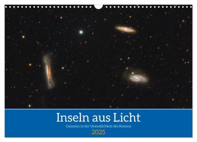 Inseln aus Licht (Wandkalender 2025 DIN A3 quer), CALVENDO Monatskalender