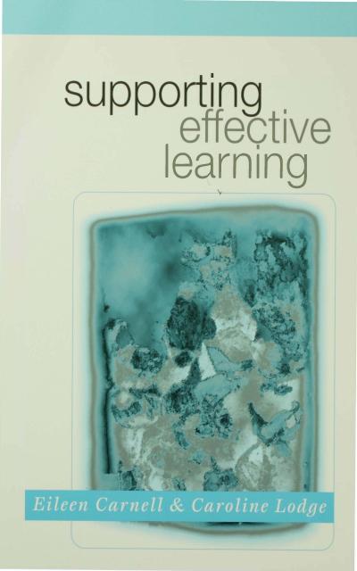 Supporting Effective Learning