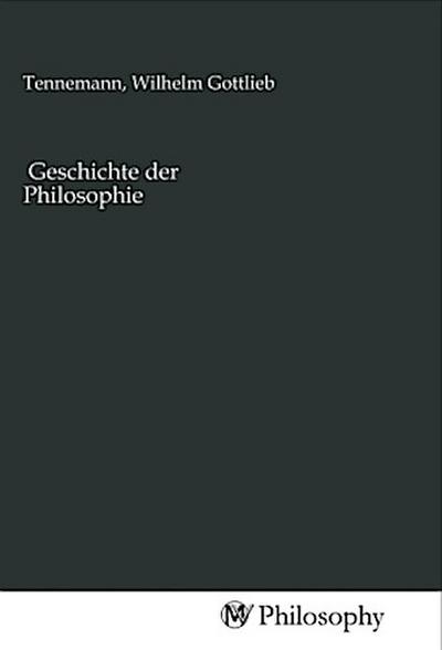 Geschichte der Philosophie