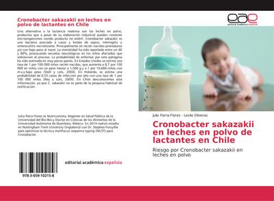 Cronobacter sakazakii en leches en polvo de lactantes en Chile