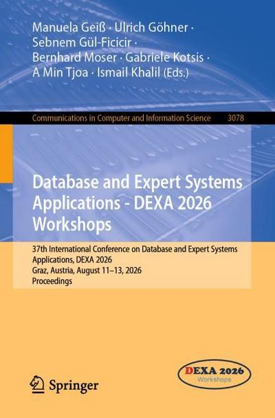 Database and Expert Systems Applications - DEXA 2026 Workshops