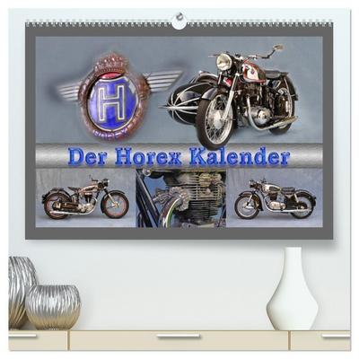 Der Horex Kalender (hochwertiger Premium Wandkalender 2026 DIN A2 quer), Kunstdruck in Hochglanz