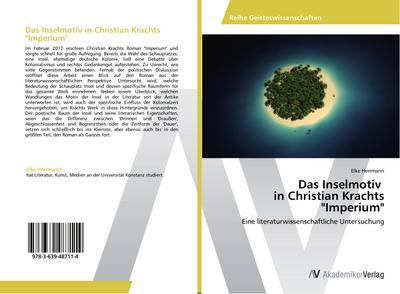 Das Inselmotiv in Christian Krachts "Imperium"