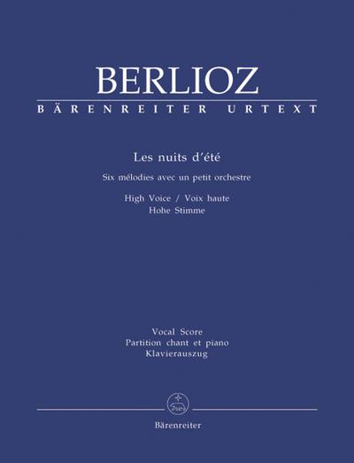 Les nuits d’été 6 mélodies avec un petit orchestre