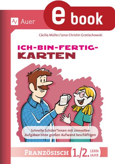 Ich-bin-fertig-Karten Französisch Lernjahr 1-2