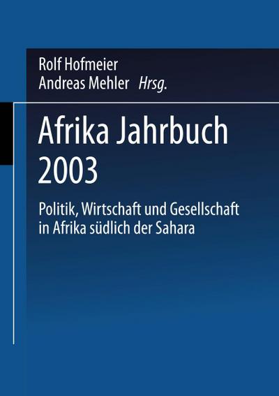 Afrika Jahrbuch 2003