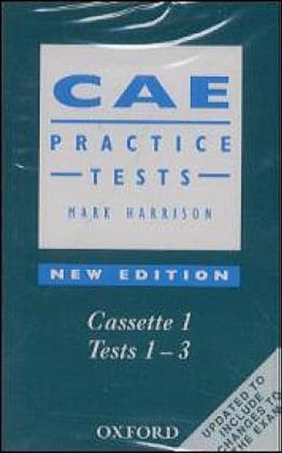 CAE Practice Tests Plus 2, 3 Cassettes (Certificate advanced English) by Kenn...