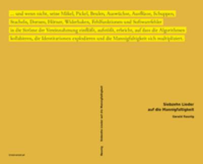 Siebzehn Lieder auf die Mannigfaltigkeit