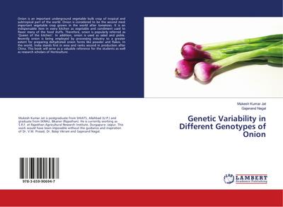 Genetic Variability in Different Genotypes of Onion
