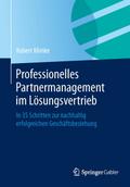 Professionelles Partnermanagement im Lösungsvertrieb