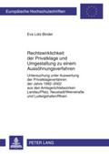 Rechtswirklichkeit der Privatklage und Umgestaltung zu einem Aussöhnungsverfahren